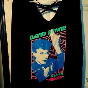 David Bowie Heroes L/S tee